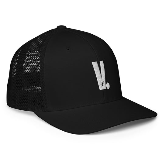 Casquette noir logo minimaliste Voltz